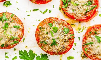 Baked Parmesan Tomatoes
