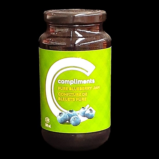 Compliments Pure Blueberry Jam (500ml)