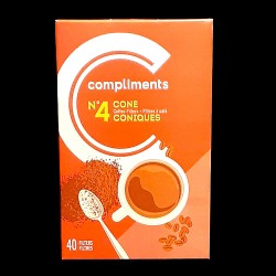 Compliments No. 4 Cone Coffee Filters (40 Count)