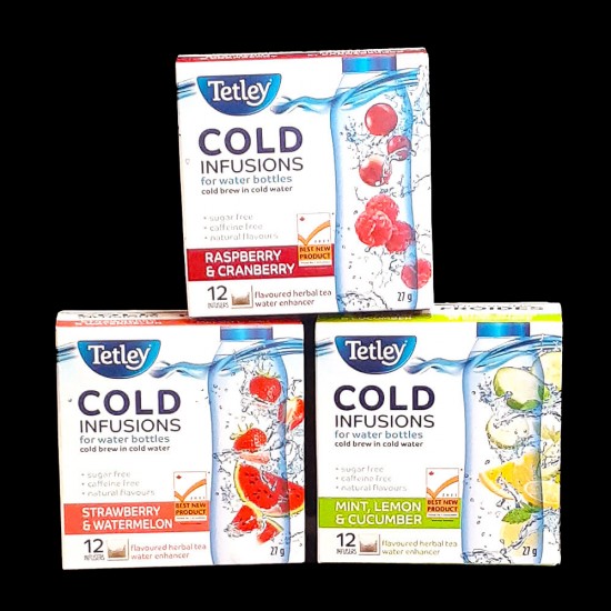 Tetley Cold Infusions Water Enhancer
