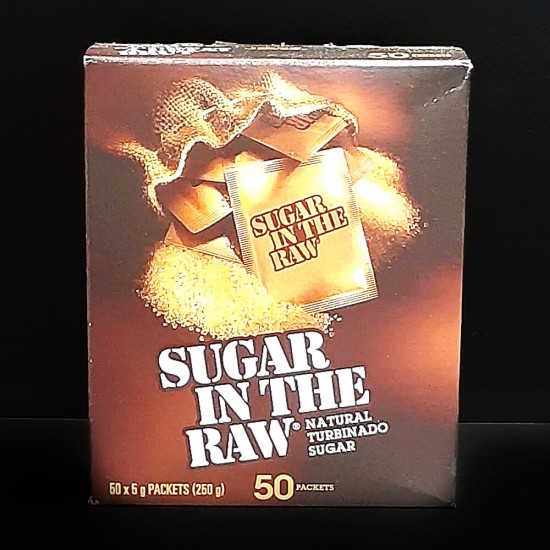 Sugar in the Raw Natural Turbinado Sugar Packets (50 x 5g)