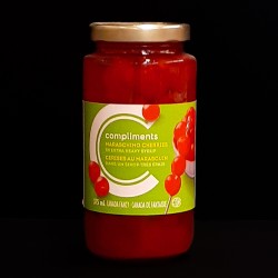 Compliments Maraschino Cherries in Extra Heavy Syrup (375ml)