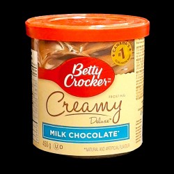 Betty Crocker Creamy Deluxe Milk Chocolate Frosting (450g)