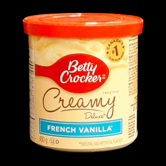 Betty Crocker Creamy Deluxe French Vanilla Frosting (450g)