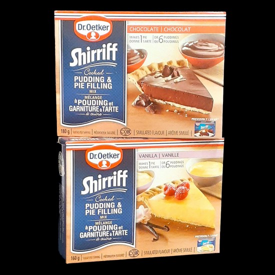 Dr. Oetker Shirriff Pudding & Pie Filling Mix