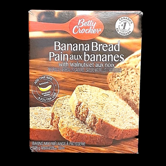 Betty Crocker Banana Bread with Walnuts Baking Mix (348g)