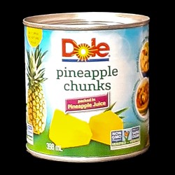 Dole Pineapple Chunks (398ml)