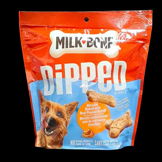 Milk-Bone Peanut Butter Dipped Dog Biscuits (340g)
