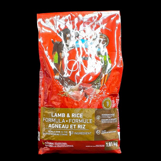 Purina One Natural Lamb & Rice Dog Food (1.81kg)