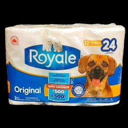 Royale Original Bathroom Tissue (12 Rolls)