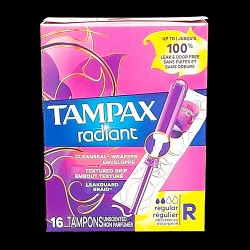 Tampax Regular Tampons (16 Count)