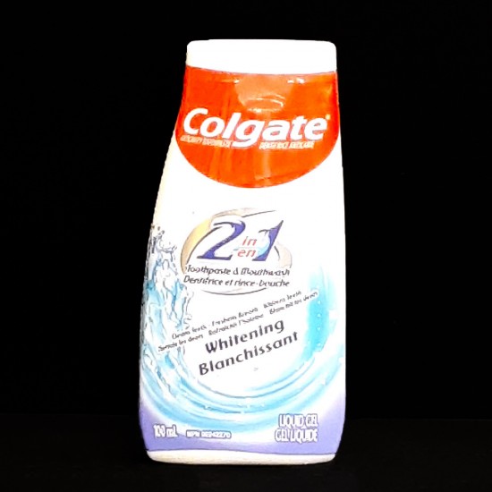 Colgate 2 in 1 Whitening Toothpaste & Mouthwash (100ml)