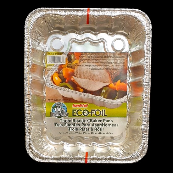 Handi-Foil Roaster/Baker Pans (3-Pack)