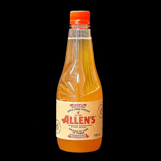 Allen's Organic Apple Cider Vinegar (500ml)