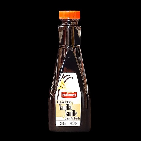 Barbours Artificial Vanilla Extract (250ml)