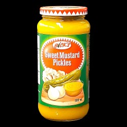 Bick's Sweet Mustard Pickles (500ml)