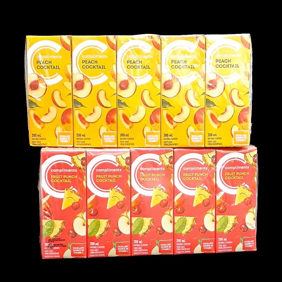 Compliments Juice Boxes (10 x 200ml)