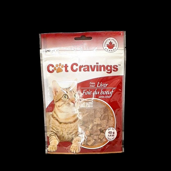 Cat Cravings Freeze Dried Liver Cat Treats (40g)