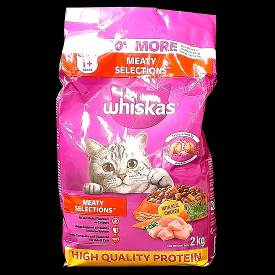 Whiskas Meaty Selections Cat Food (2kg)