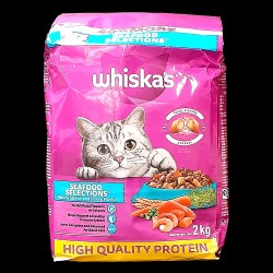 Whiskas Seafood Selections Cat Food (2kg)