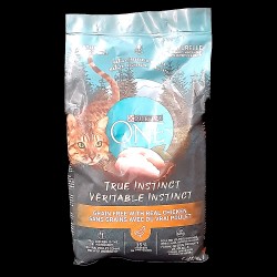 Purina One True Instinct Grain Free with Real Chicken Cat Food (1.45kg)