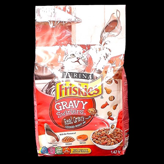 Purina Friskies Gravy Swirlers Cat Food (1.42kg)