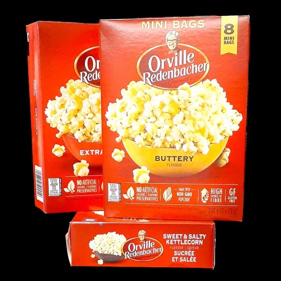Orville Redenbacher's Popcorn Mini Bags (8 x 43g)