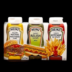 Heinz Picnic Pack Condiments (3 x 375ml)