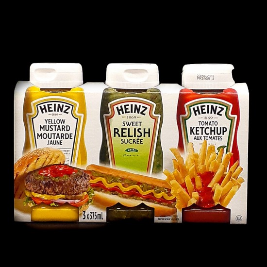 Heinz Picnic Pack Condiments (3 x 375ml)