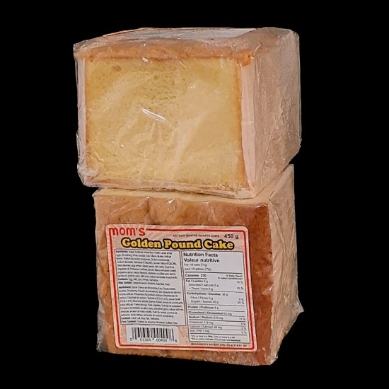 Mom's Golden Pound Cake (450g)