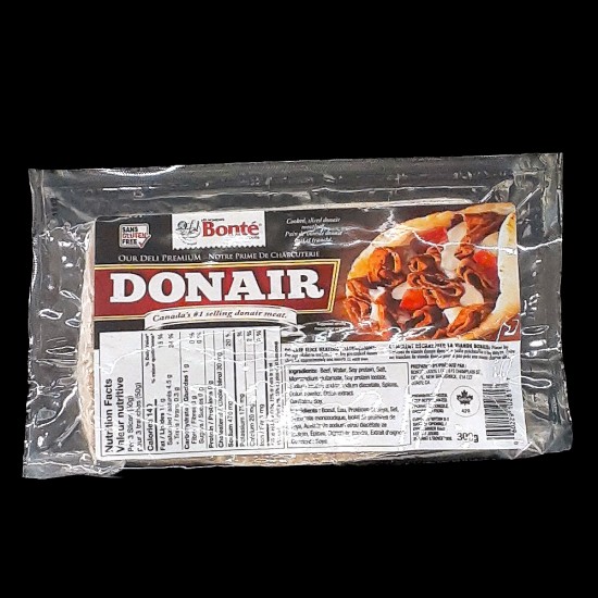 Bonte Our Deli Premium Donair Meat (300g)