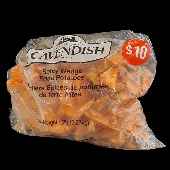 Cavendish Farms Spicy Fried Potato Wedges (2.27kg)