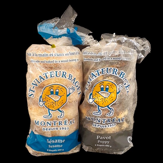St-Viateur All Natural Montreal Bagels (480g)