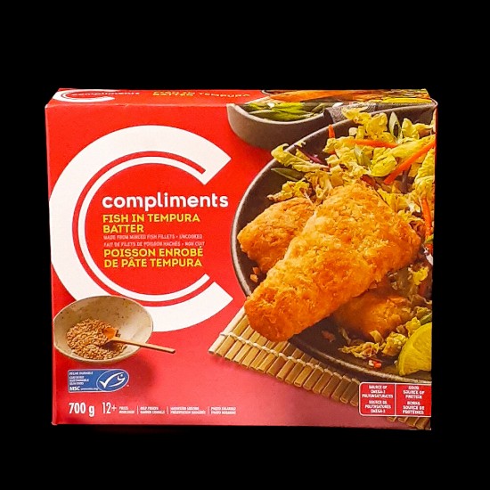 Compliments Fish in Tempura Batter (700g)