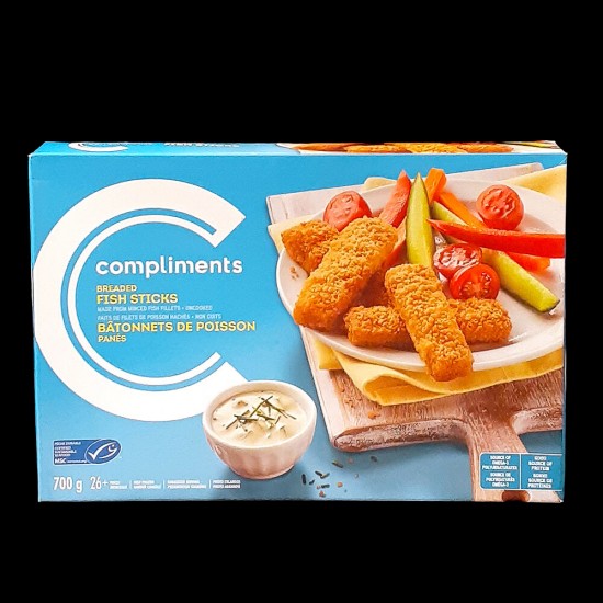 Compliments Breaded Fish Sticks (700g)