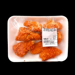Breaded Chicken Wings with Buffalo Glaze (Mild) (Cooked) ($4.99/lb)