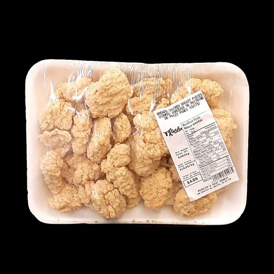 Breaded Chicken Breast Pieces ($4.69/lb)