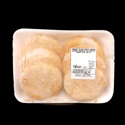 Breaded Chicken Breast Burgers (Cooked) ($4.69/lb)