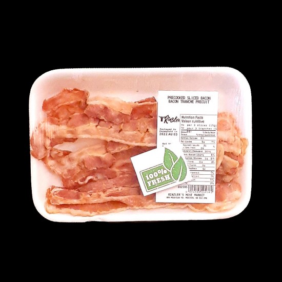 Precooked Sliced Bacon (100g)