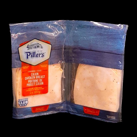 Piller's Cajun Chicken Breast Club Size (2 x 200g)