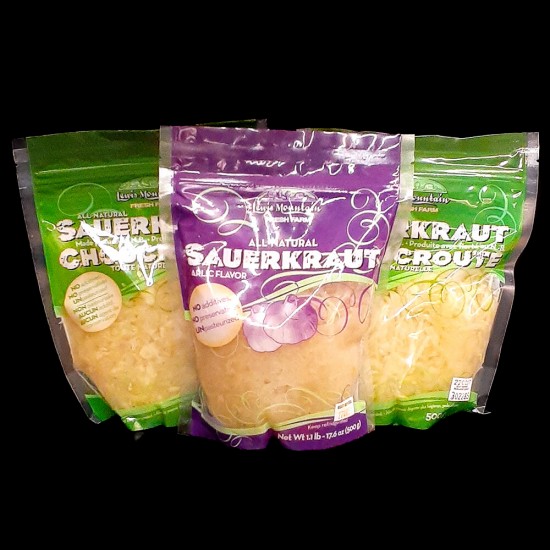 Lewis Mountain Sauerkraut (500g)