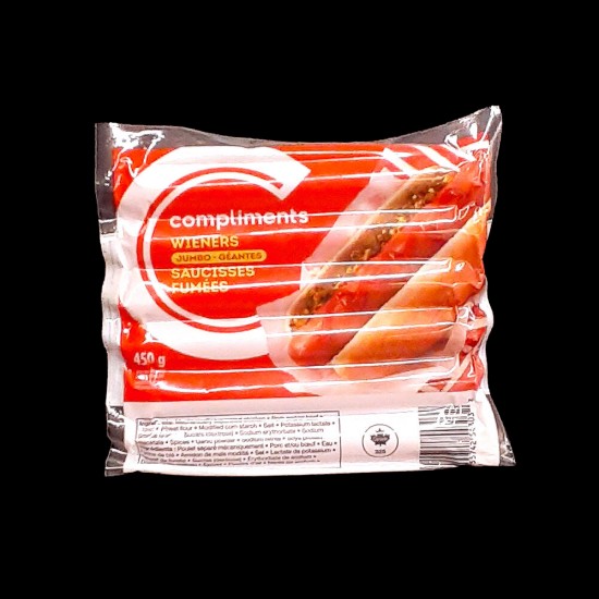 Compliments Jumbo Weiners (450g)