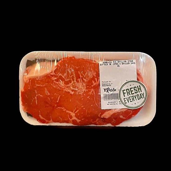 Boneless Rib Grilling Steak ($17.99/lb)