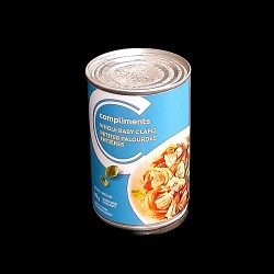 Compliments Whole Baby Clams (142g)