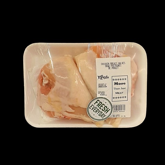 Chicken Breast Halves ($4.99/lb)