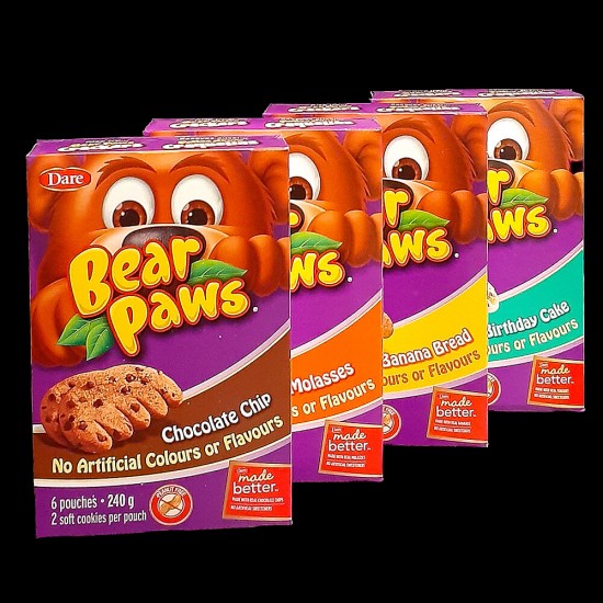 Bear Paws Cookies (6 Pouches) (240g)