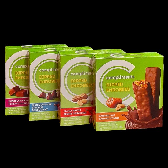 Compliments Dipped Granola Bars (5 Bars)