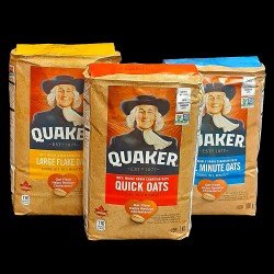 Quaker - 100% Whole Grain Canadian Oats (1kg)