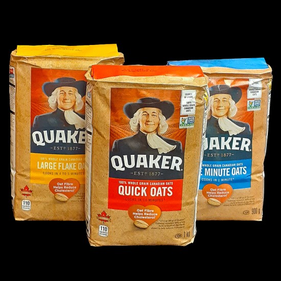 Quaker - 100% Whole Grain Canadian Oats (1kg)