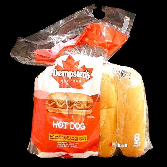 Dempster's Hot Dog Buns (8 Buns)
